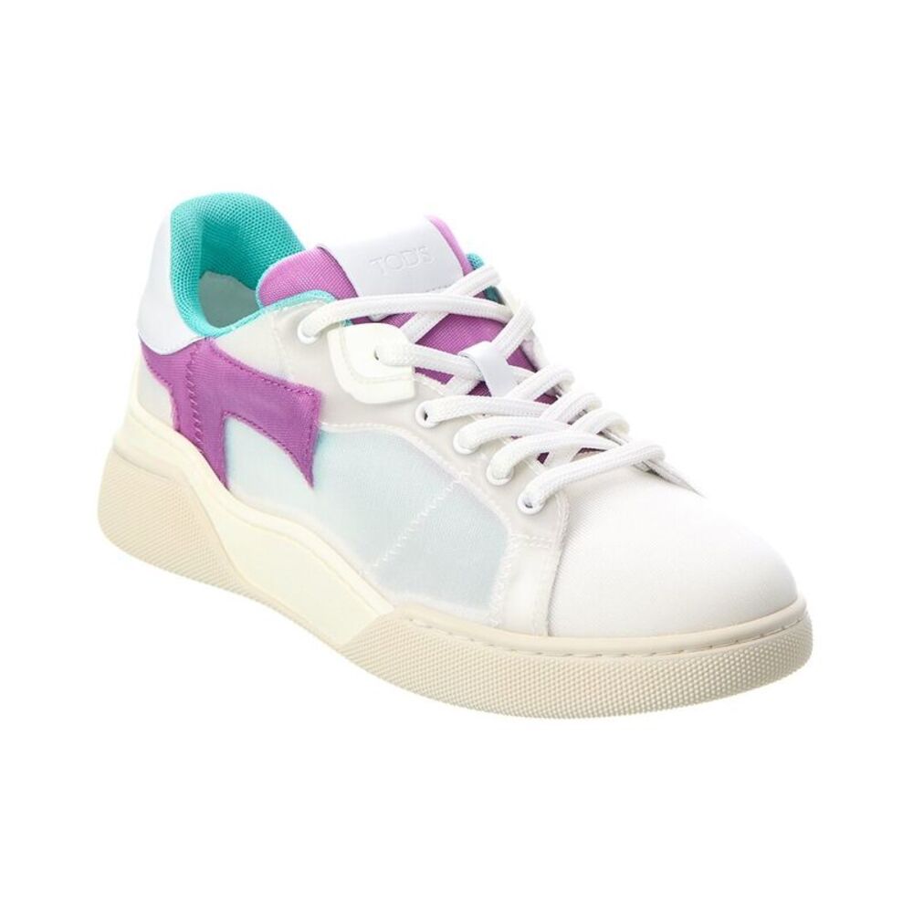 Tod's Mesh Sneaker, White